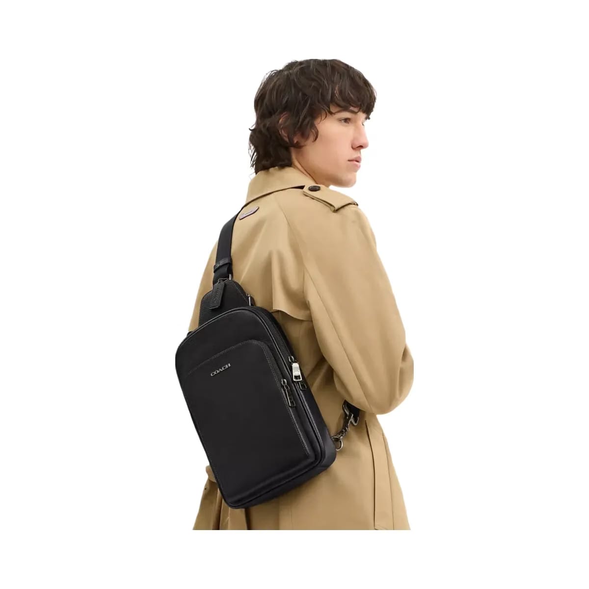 Coach Ethan Pack in Gunmetal Black