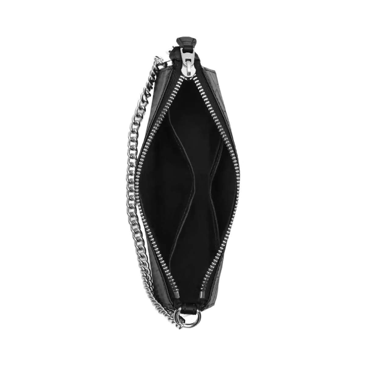 Coach Nolita 19 in Silver Black