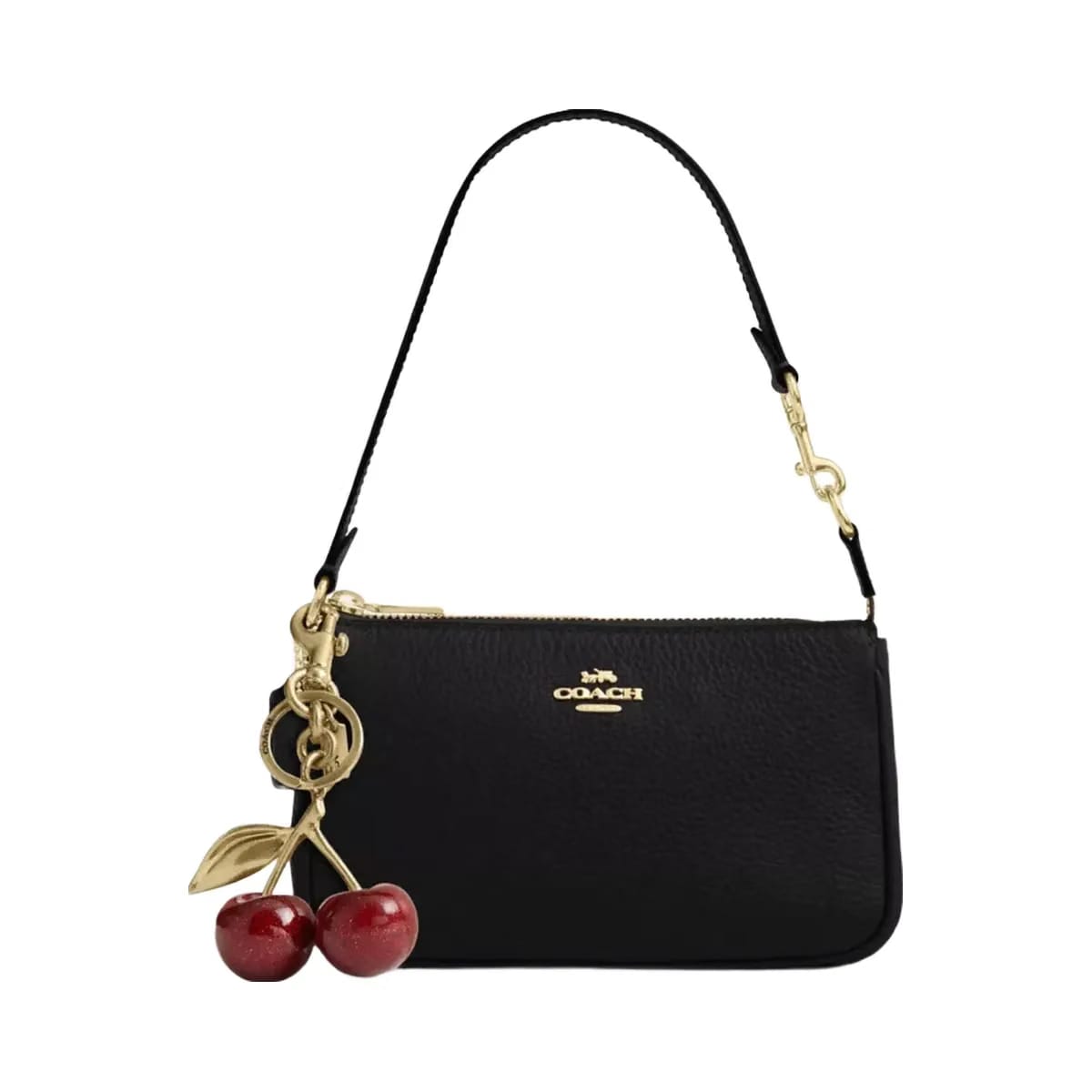 Coach Nolita 19 in Gold Black