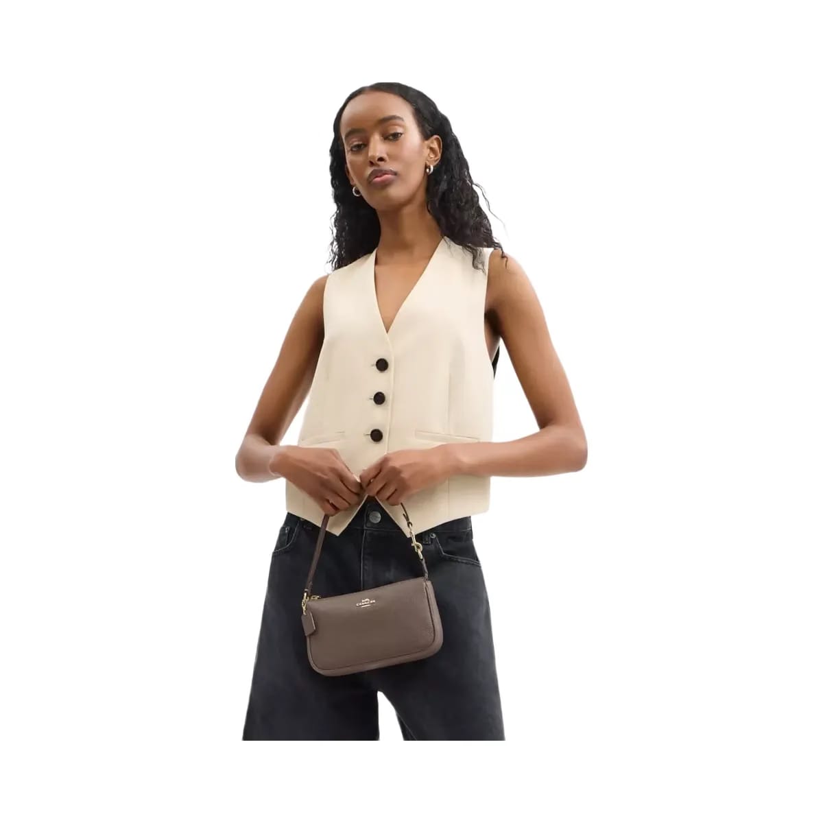 Coach Nolita 19 in Gold Dark Stone