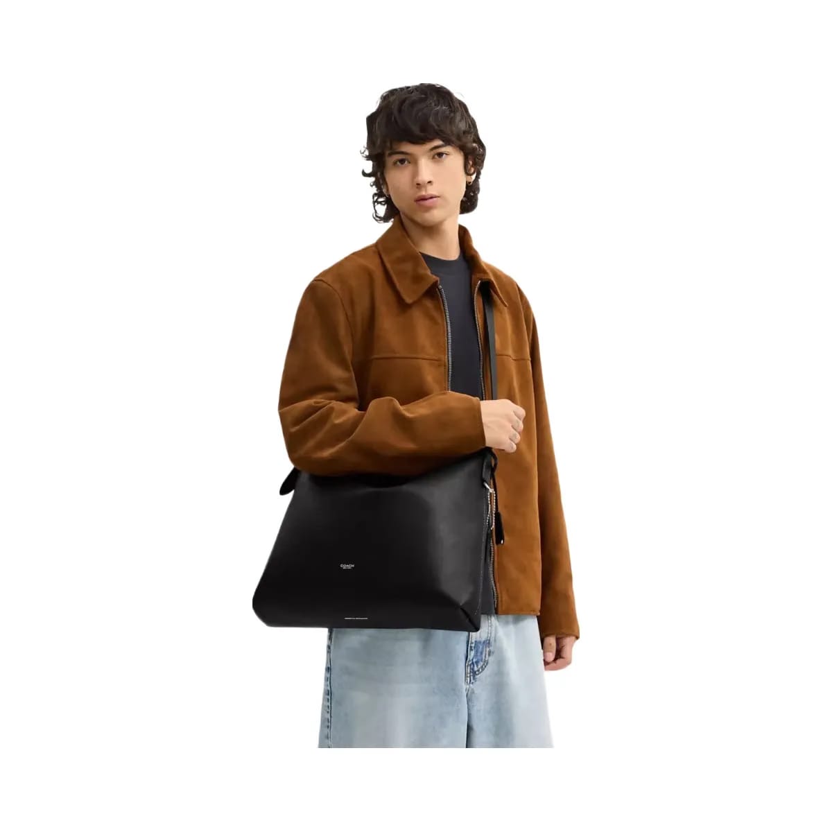 Coach Mott Messenger Bag 38 in Black