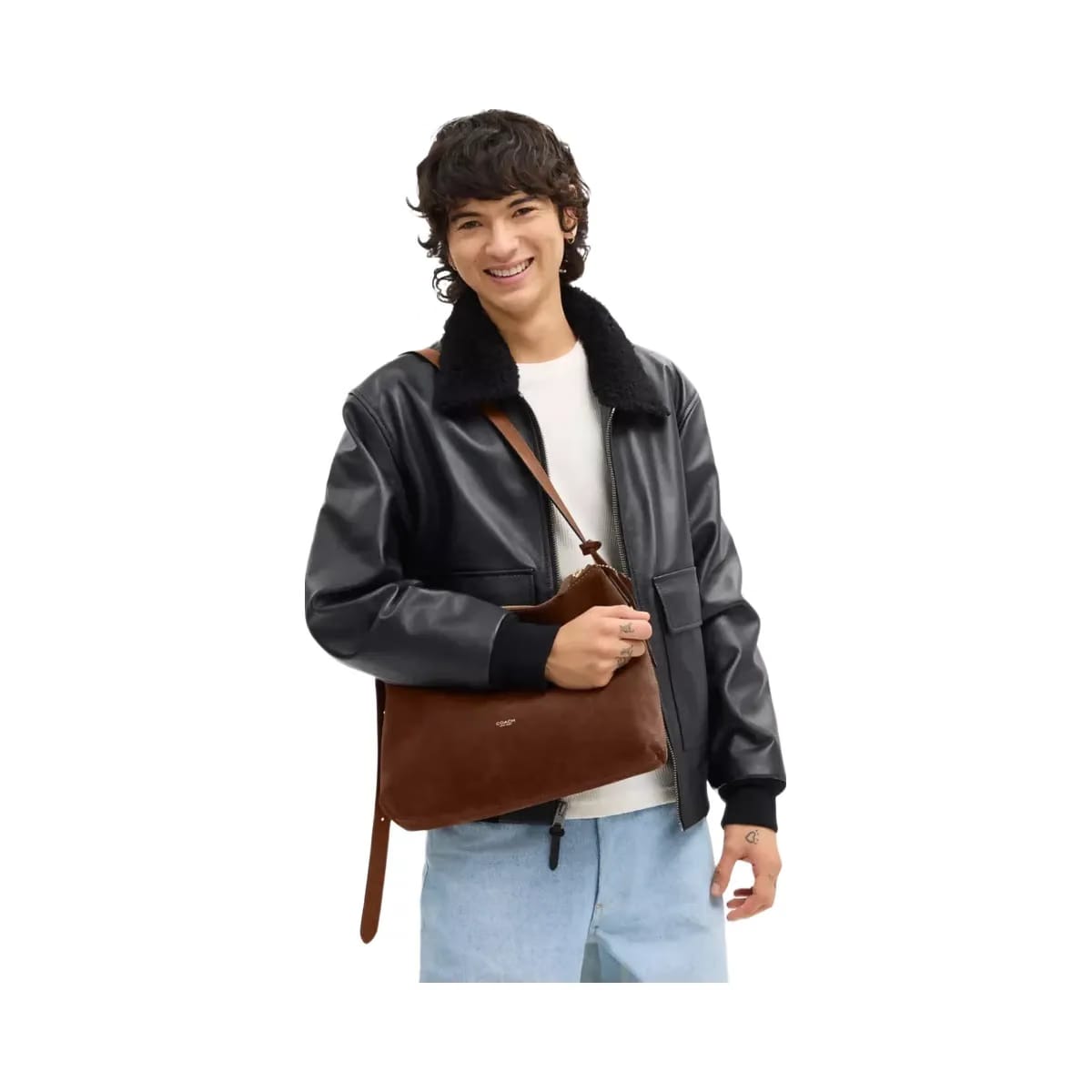 Coach Mott Messenger Bag 33 in Warm Brown
