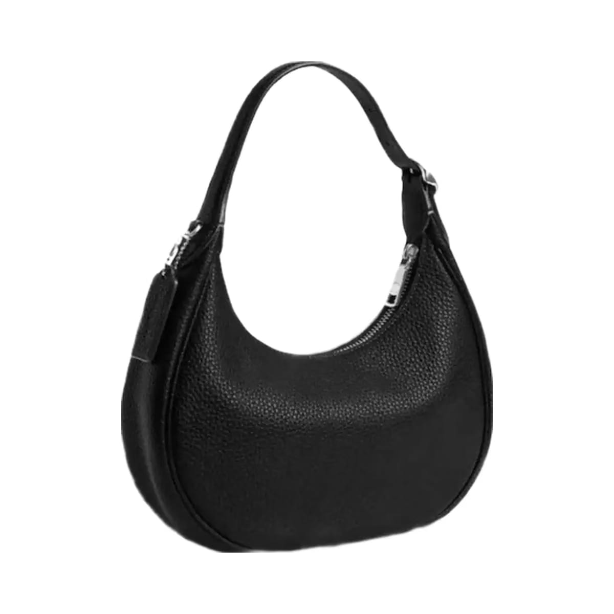Coach Emily Shoulder Bag in Silver Black
