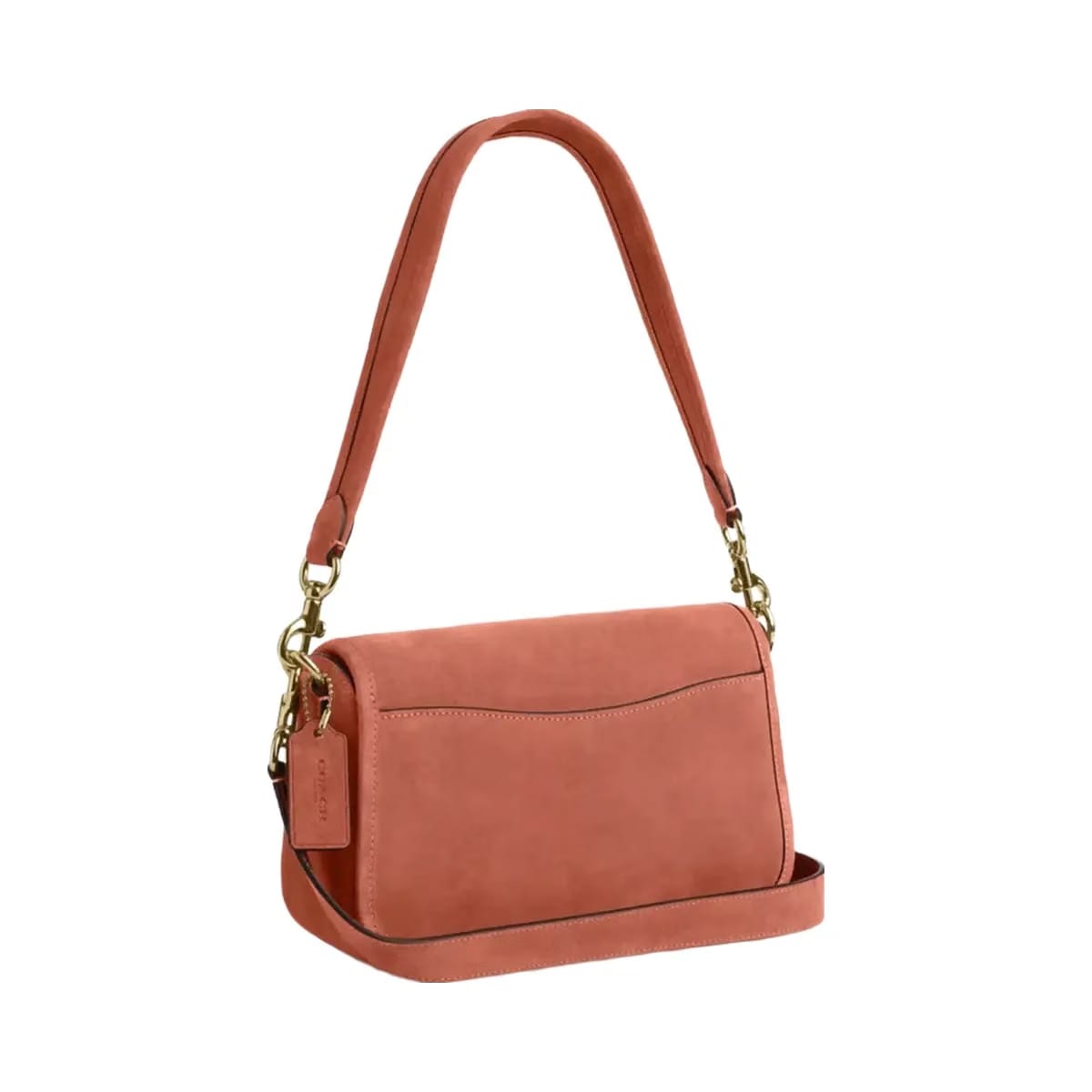 Coach Hadley Shoulder Bag in Gold Clay