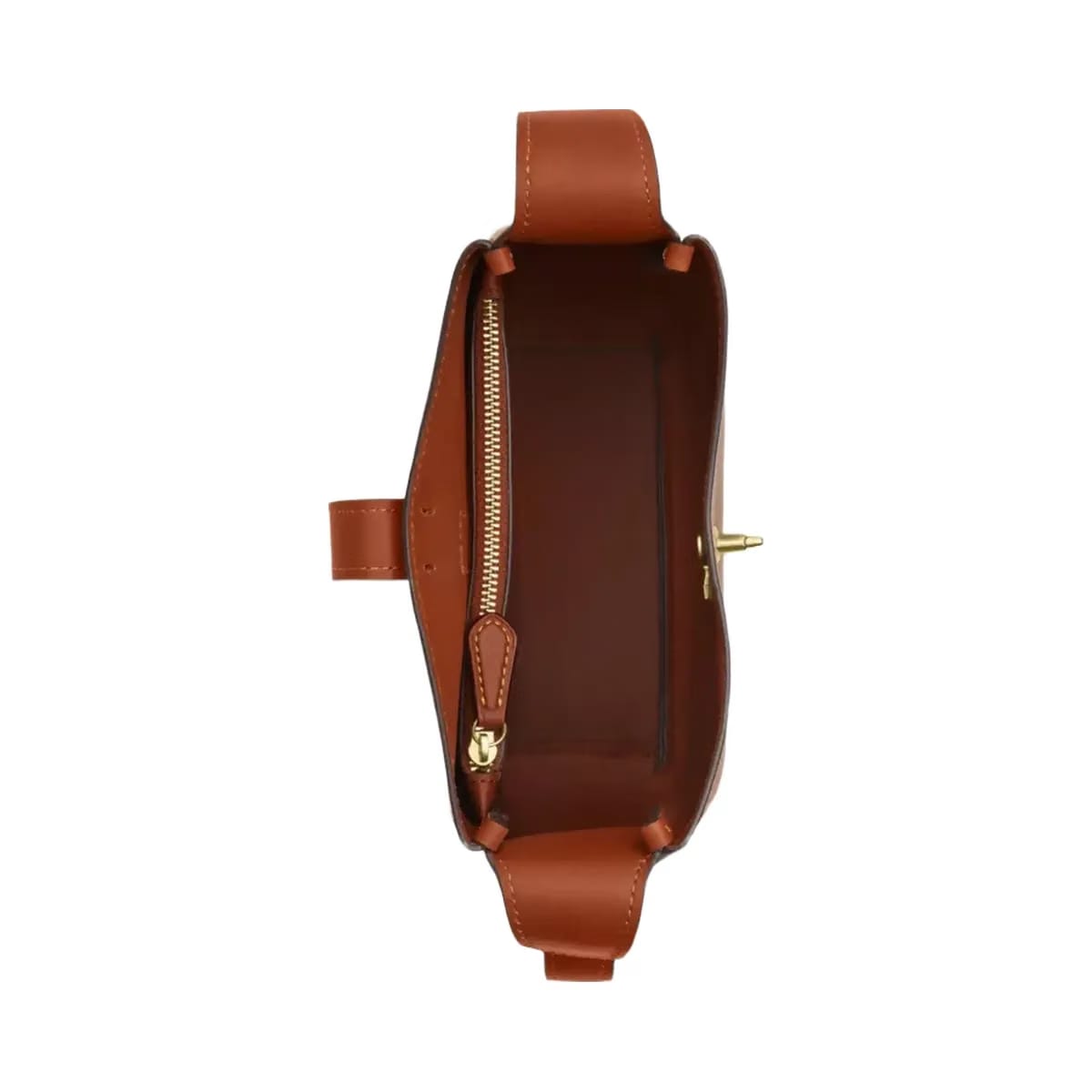 Coach Hadley Mini Crossbody Bag in Gold Tan