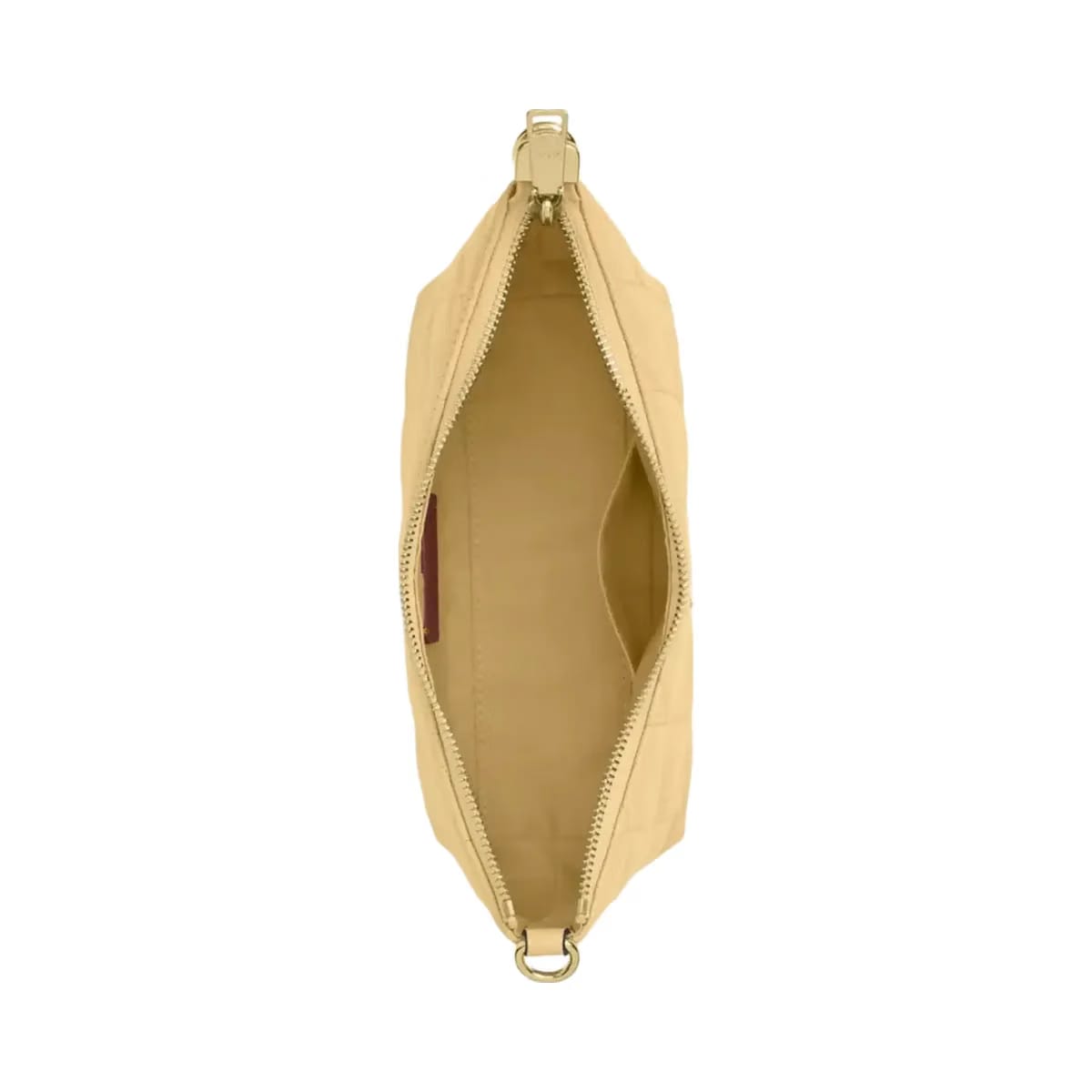 Coach Caitlin Shoulder Bag With Quilting in Gold Soft Yellow