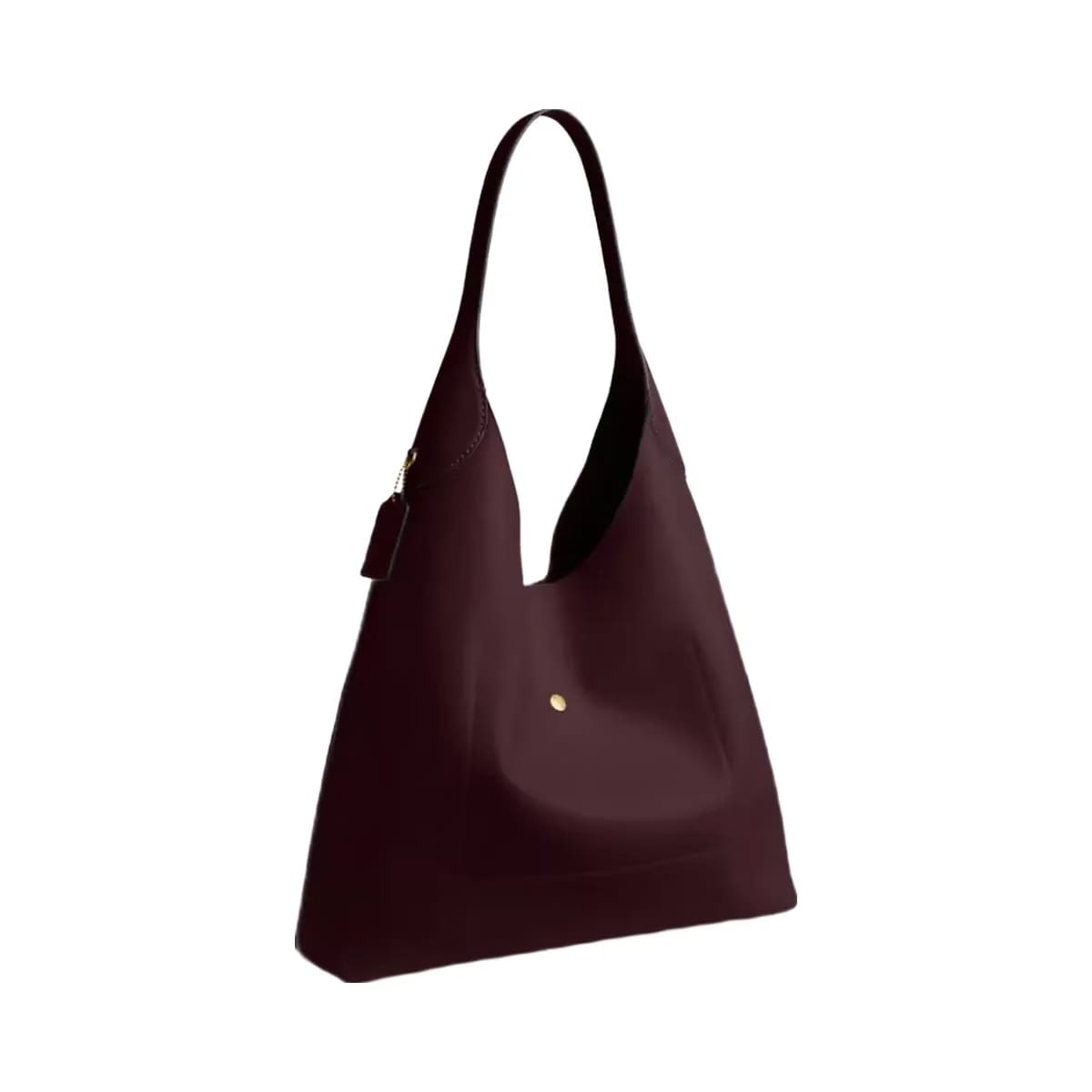 Coach Brooklyn Shoulder Bag 39 in Brass Merlot
