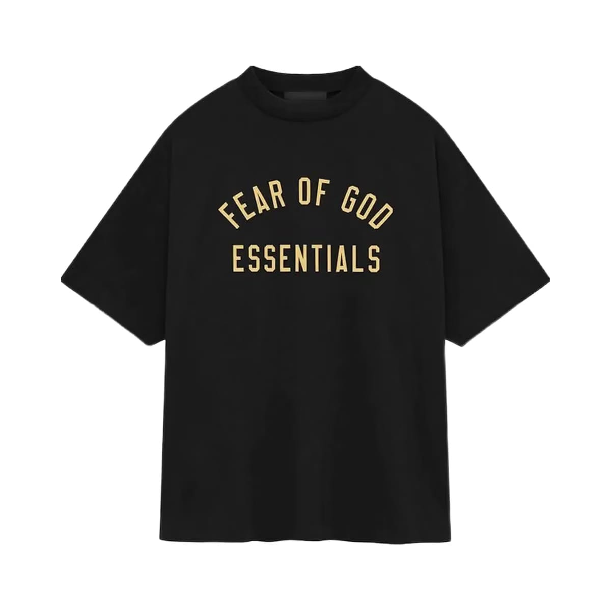 Essentials Fear Of God Essentials Jersey Crewneck T-Shirt Black