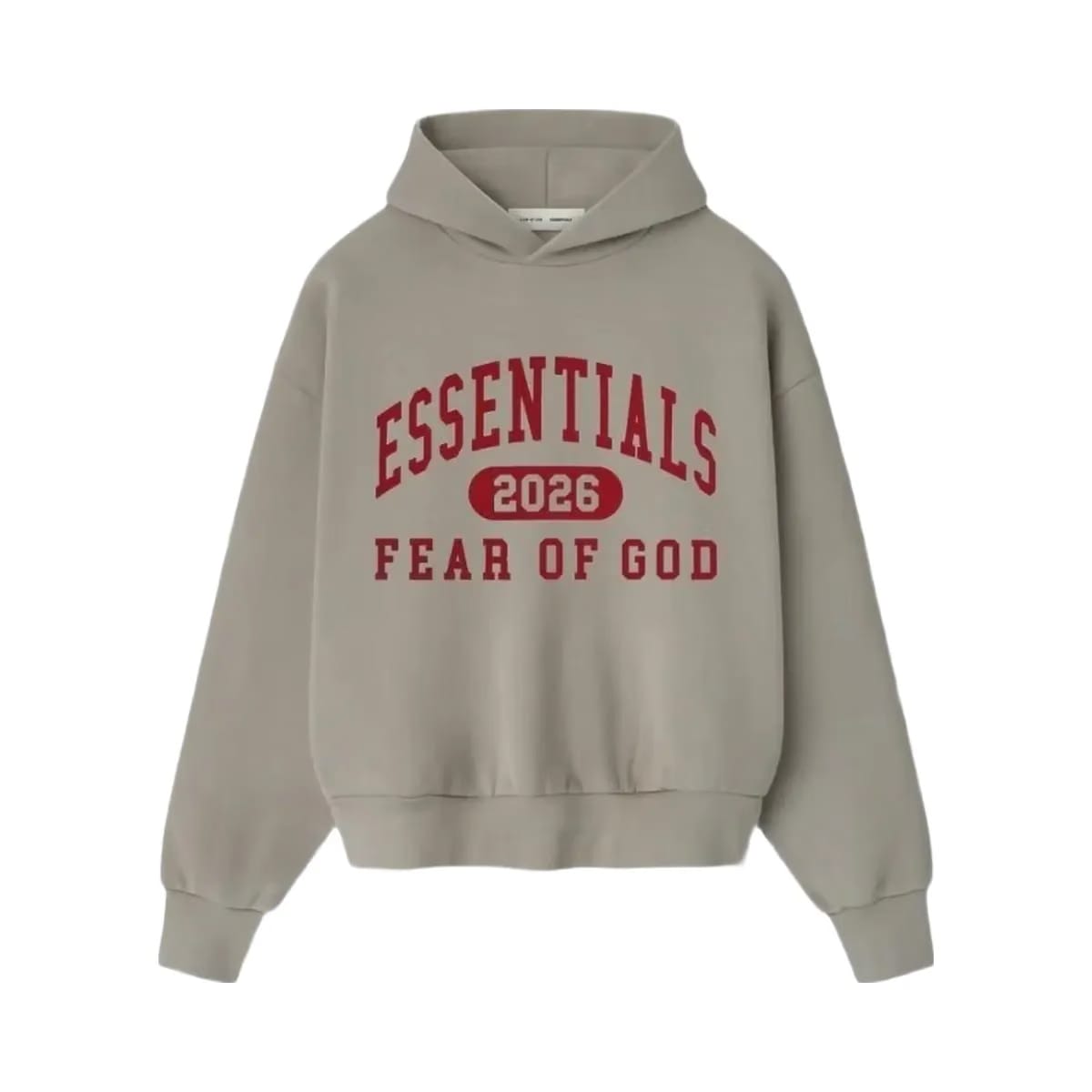 Essentials Fear Of God Essentials Classic Hoodie Smoke Grey