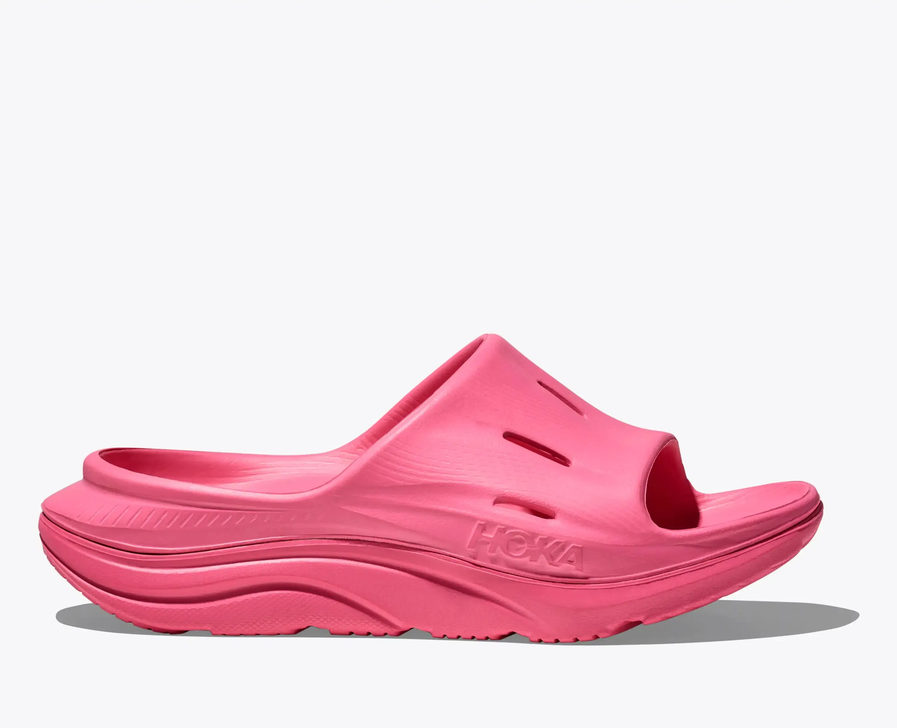 Hoka Ora Recovery Slide 3 Neon Rose Neon Rose