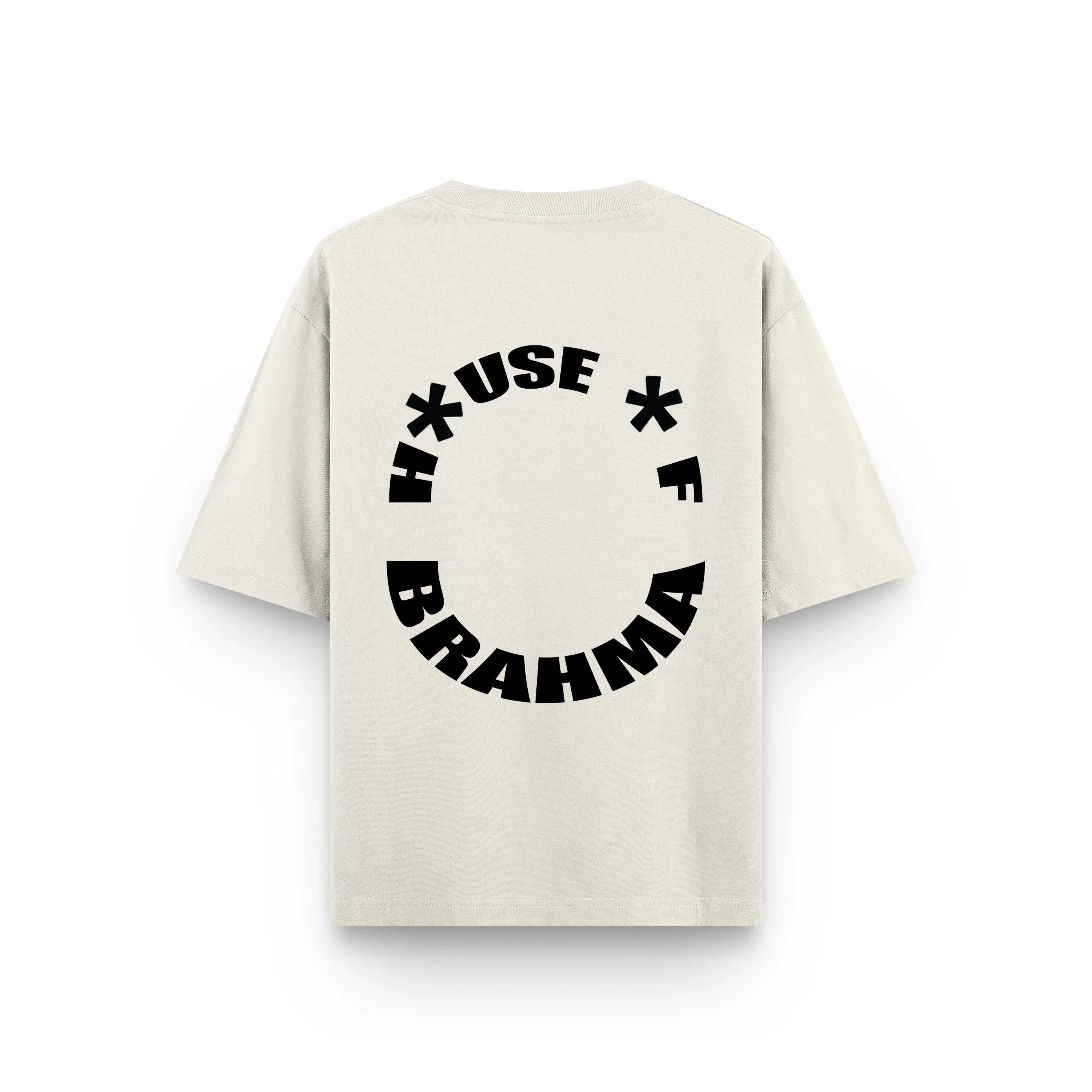 Wrath of God // Beige Oversized Unisex T-shirt