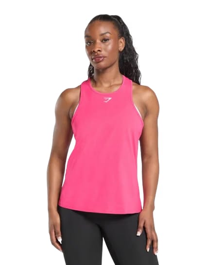 Women's Gymshark Training Cotton Tank Freak Out Pink