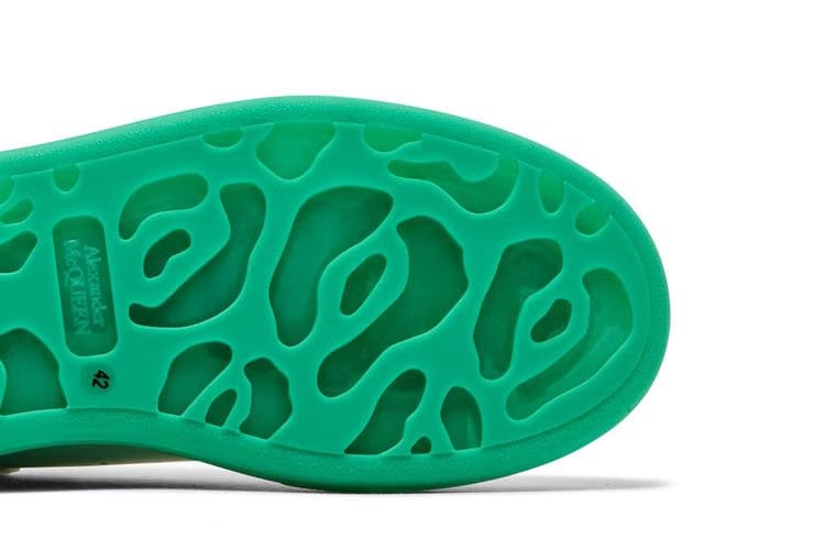 Alexander McQueen Oversized Sneaker White Green