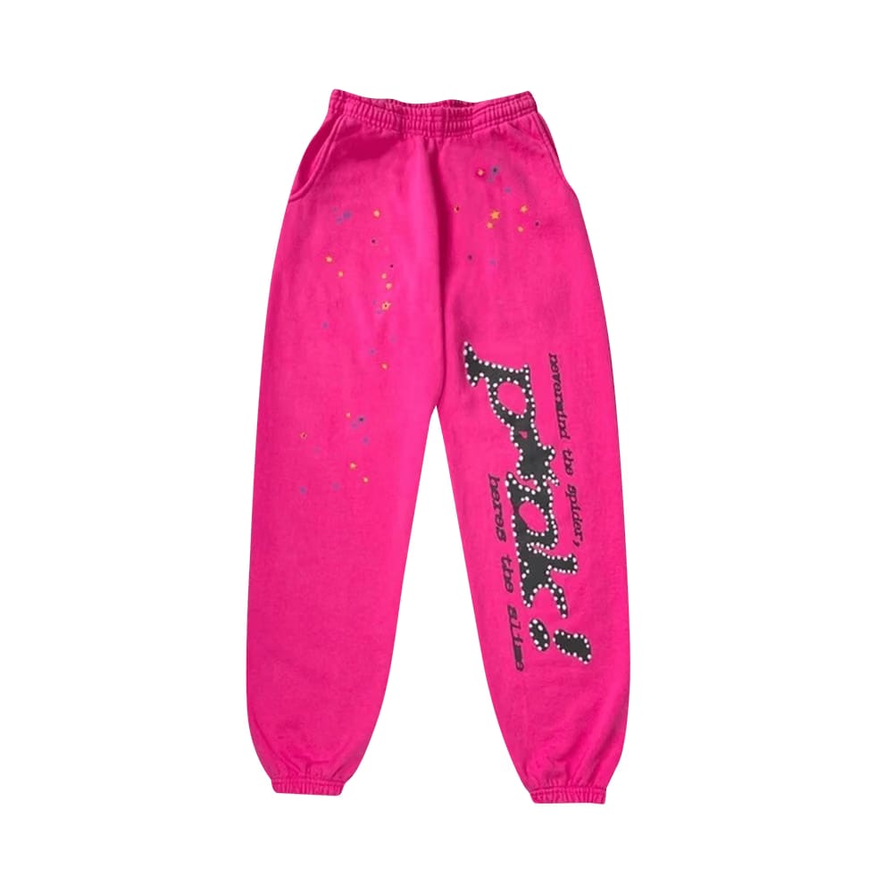 SP5DER P Nk Sweatpants Pink