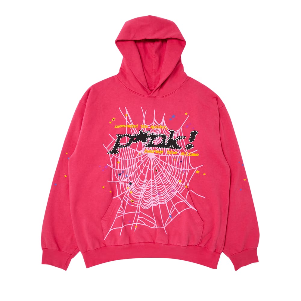 SP5DER P Nk Hoodie Pink