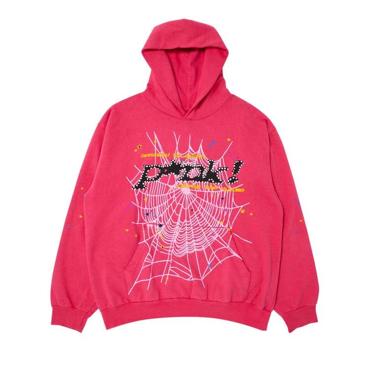 SP5DER P Nk Hoodie Pink