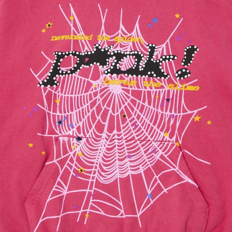 SP5DER P Nk Hoodie Pink