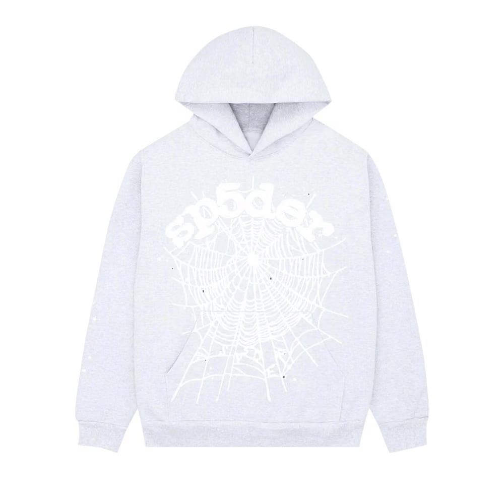 SP5DER Og Web Hoodie Heather Grey
