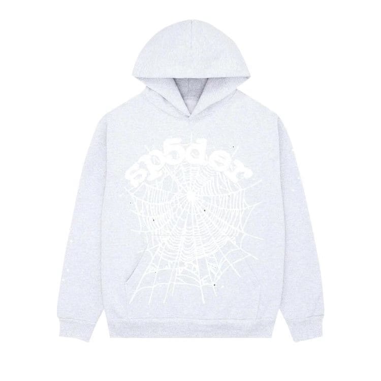 SP5DER Og Web Hoodie Heather Grey