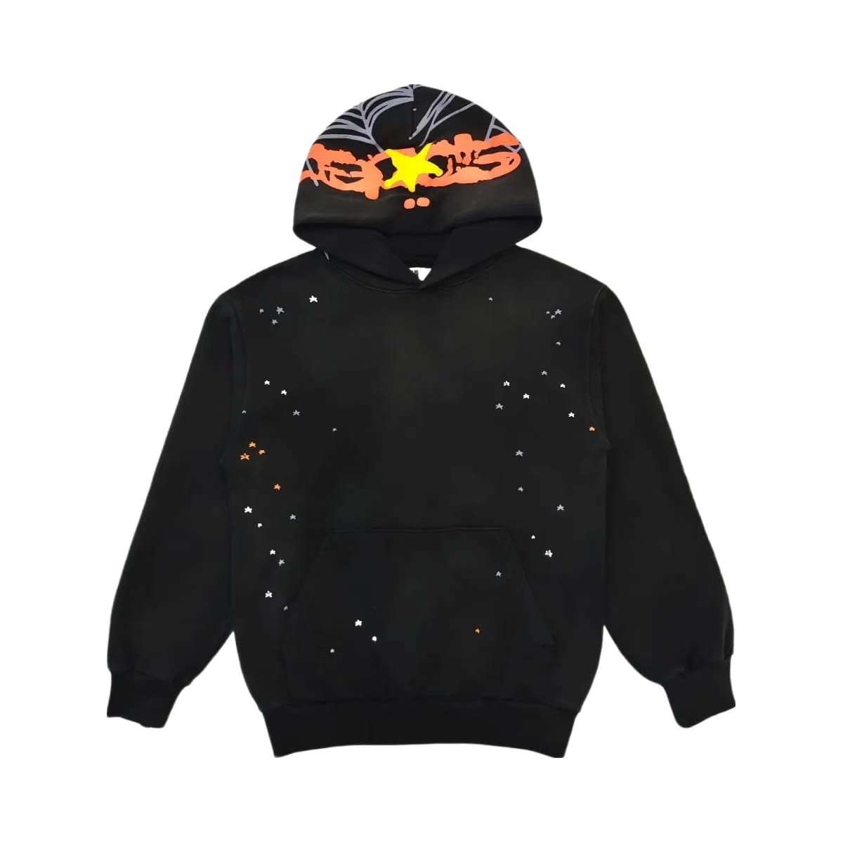 SP5DER Heavy Web Hoodie Black