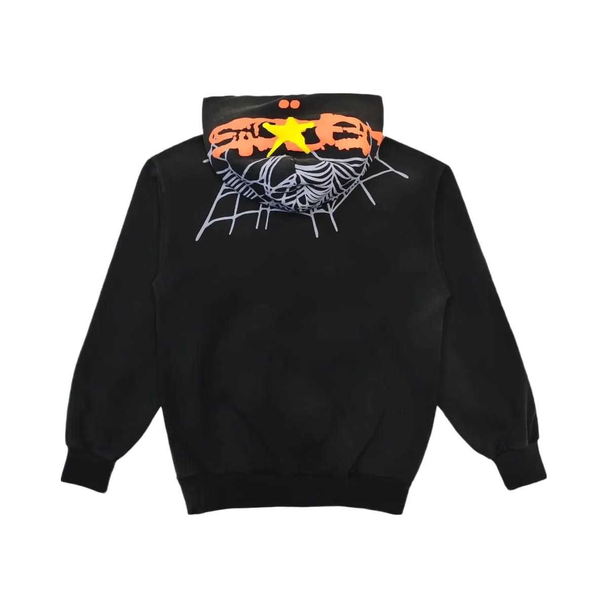 SP5DER Heavy Web Hoodie Black
