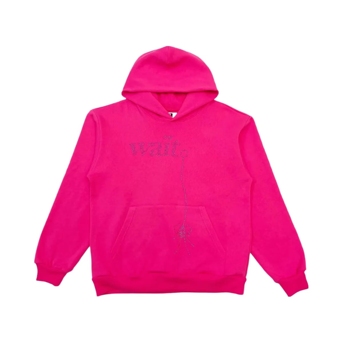 SP5DER Wait Stone Hoodie Pink