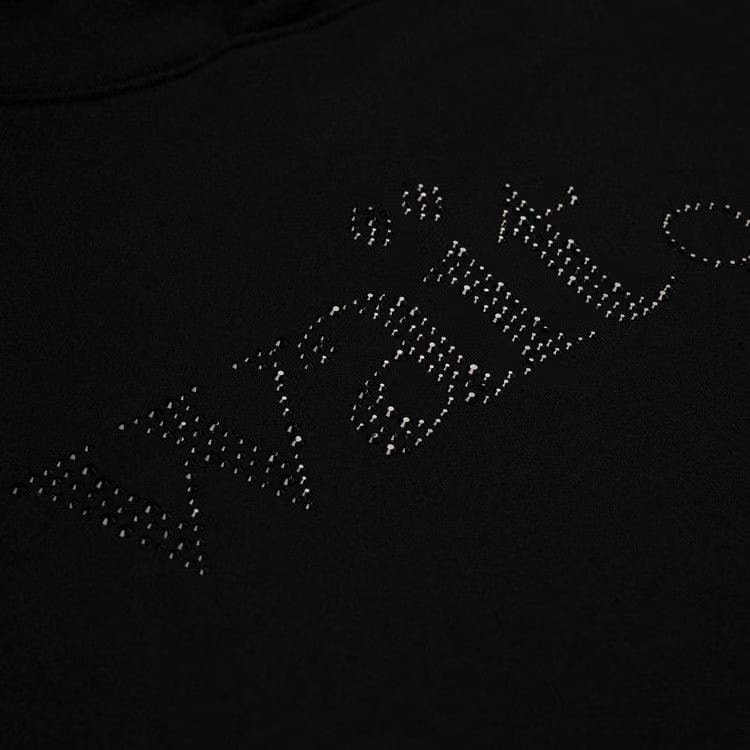 Sp5Der Wait Stone Hoodie Black