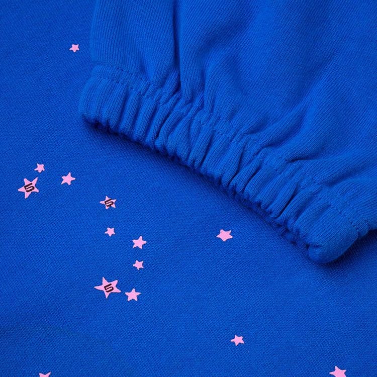 SP5DER Angel Number Sweatpant Blue