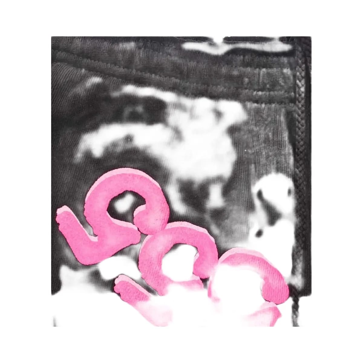 SP5DER Angel Number Sweatpant Black