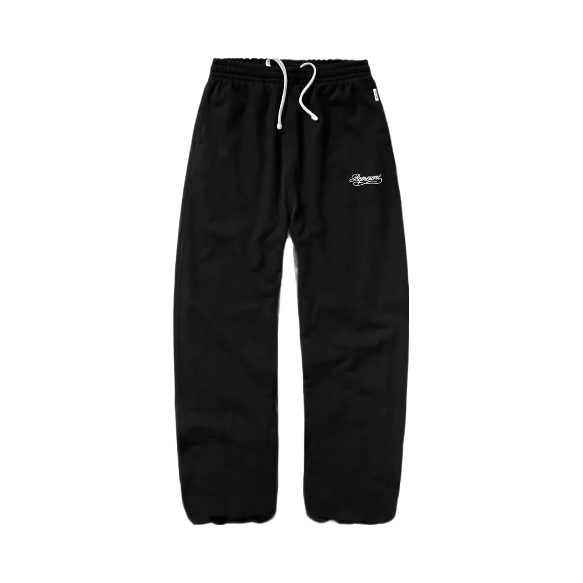 Represent Dual Layer Script Sweatpants Jet Black