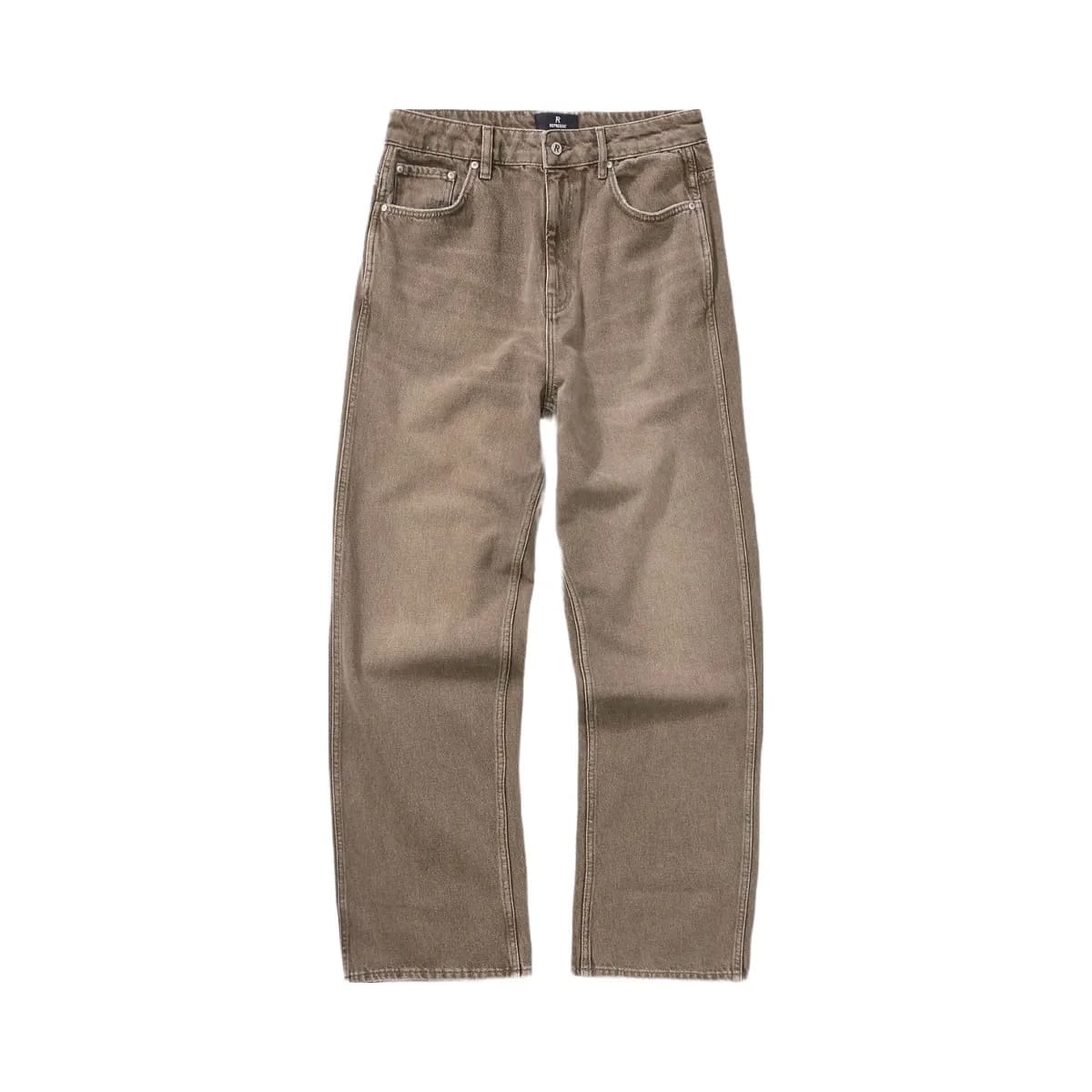 Represent R3 Baggy Denim Washed Olive
