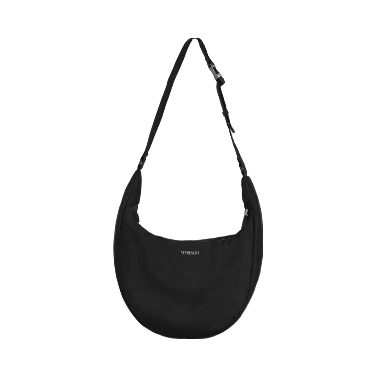 Represent Padded Sling Bag Black