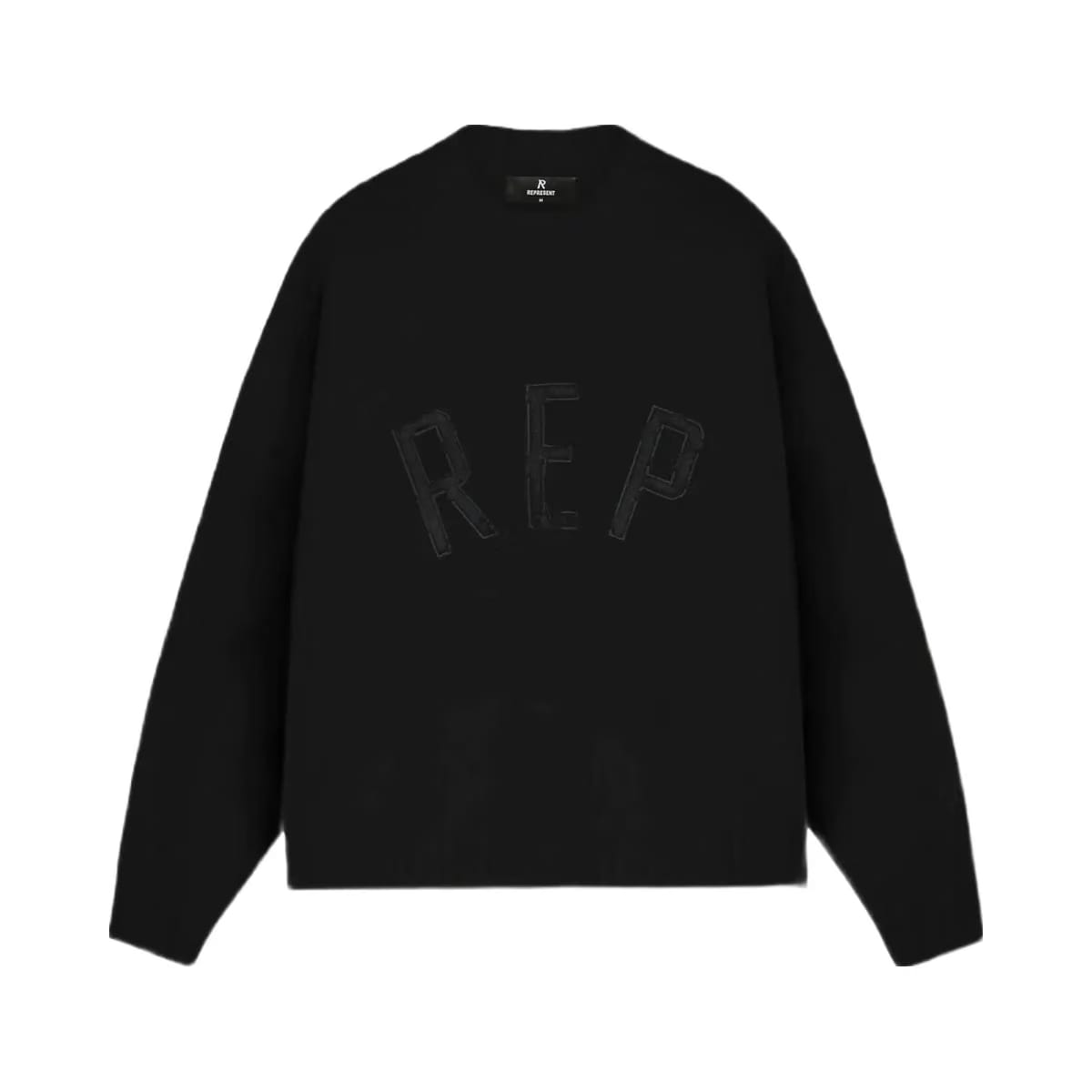 Represent Rep Knit Jumper Black
