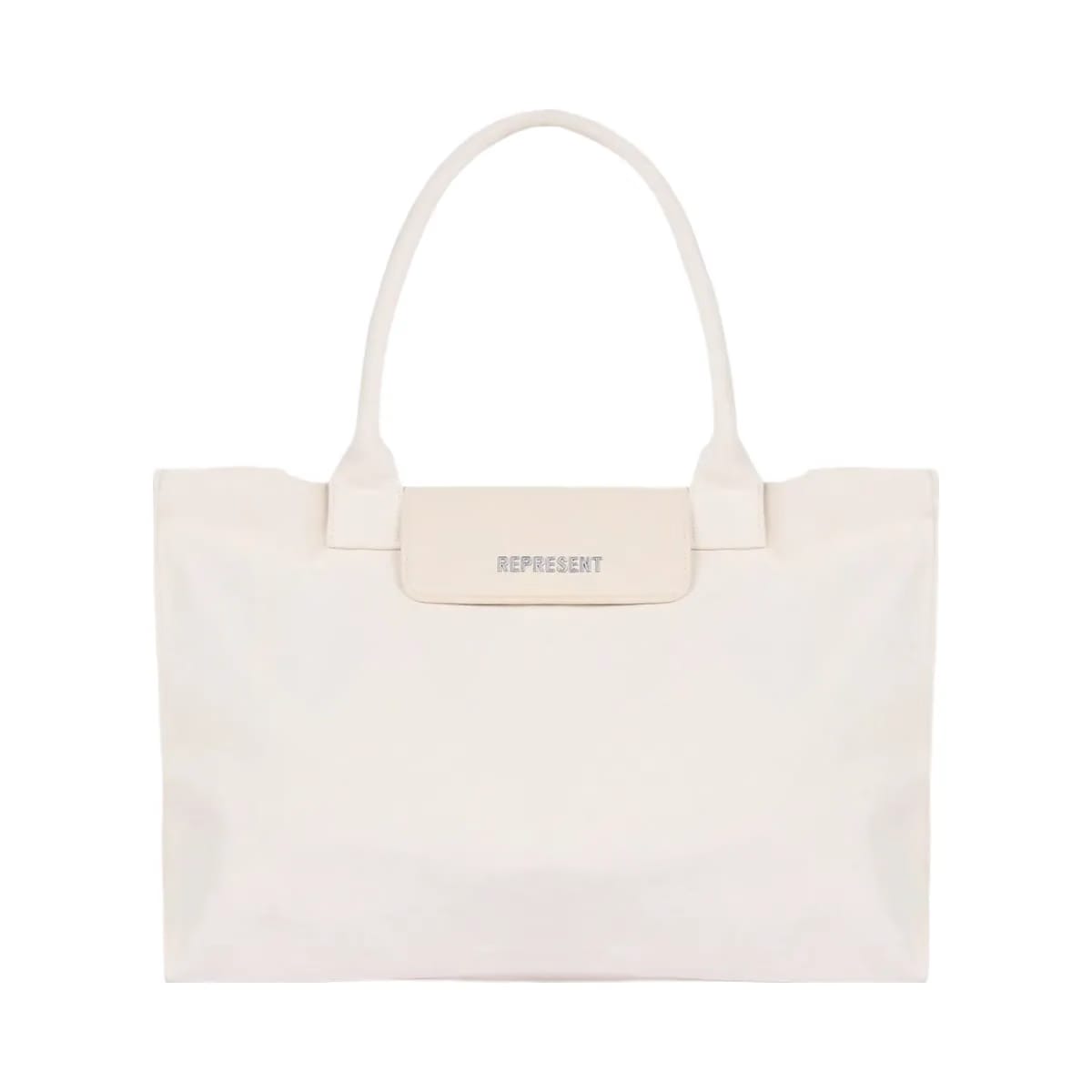 Represent Canvas Tote Bag Antique White