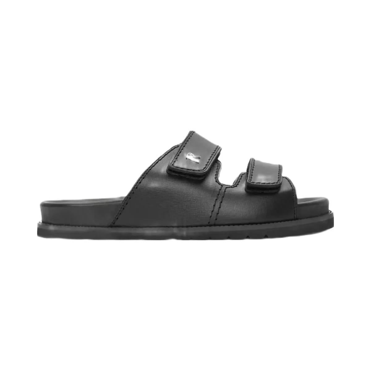 Represent Initial Sandal Black