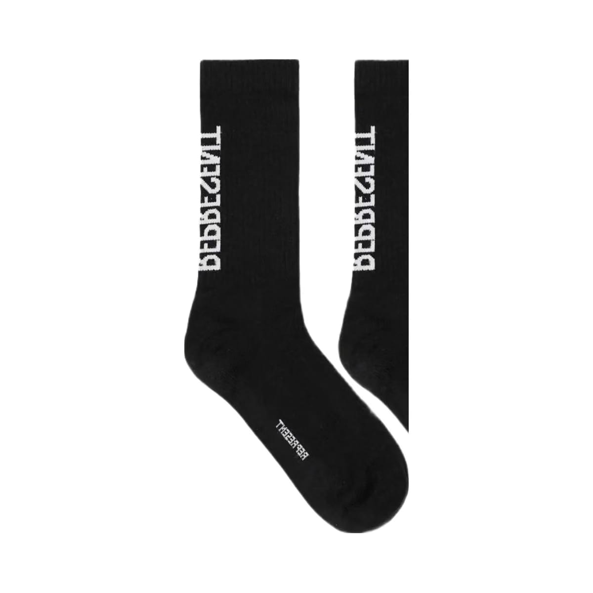 Represent Logo Socks Jet Black