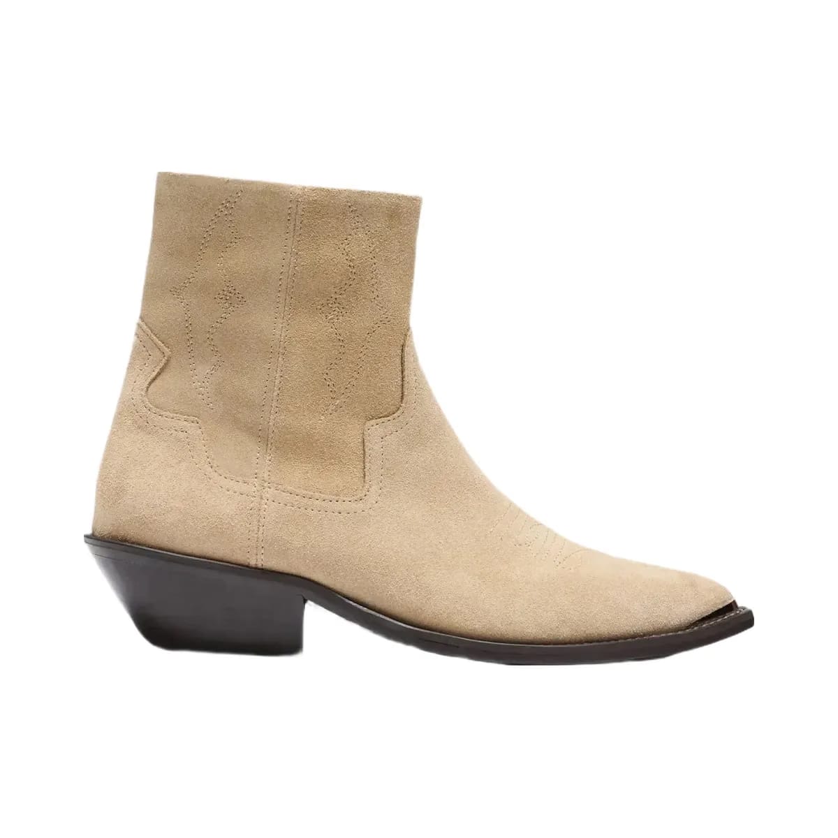 Represent Michael Zip Boot Suede Brown
