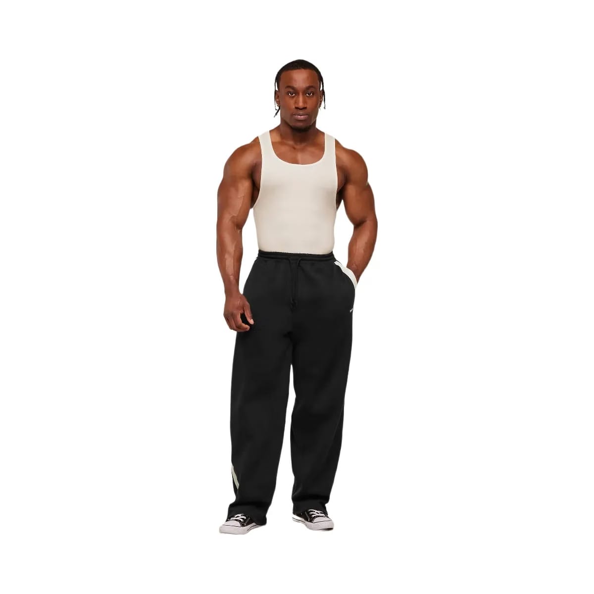 Gymshark x CBUM Ribbed Tank - Soft White