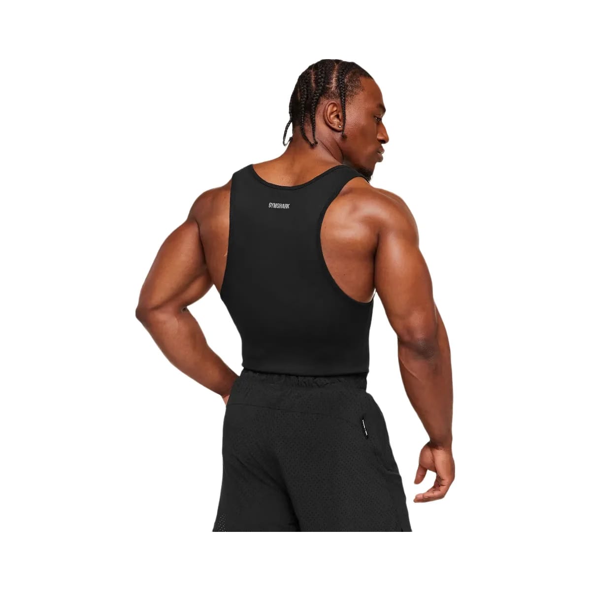 Gymshark x CBUM Ribbed Tank - Black