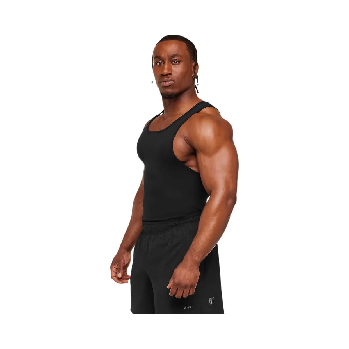 Gymshark x CBUM Ribbed Tank - Black