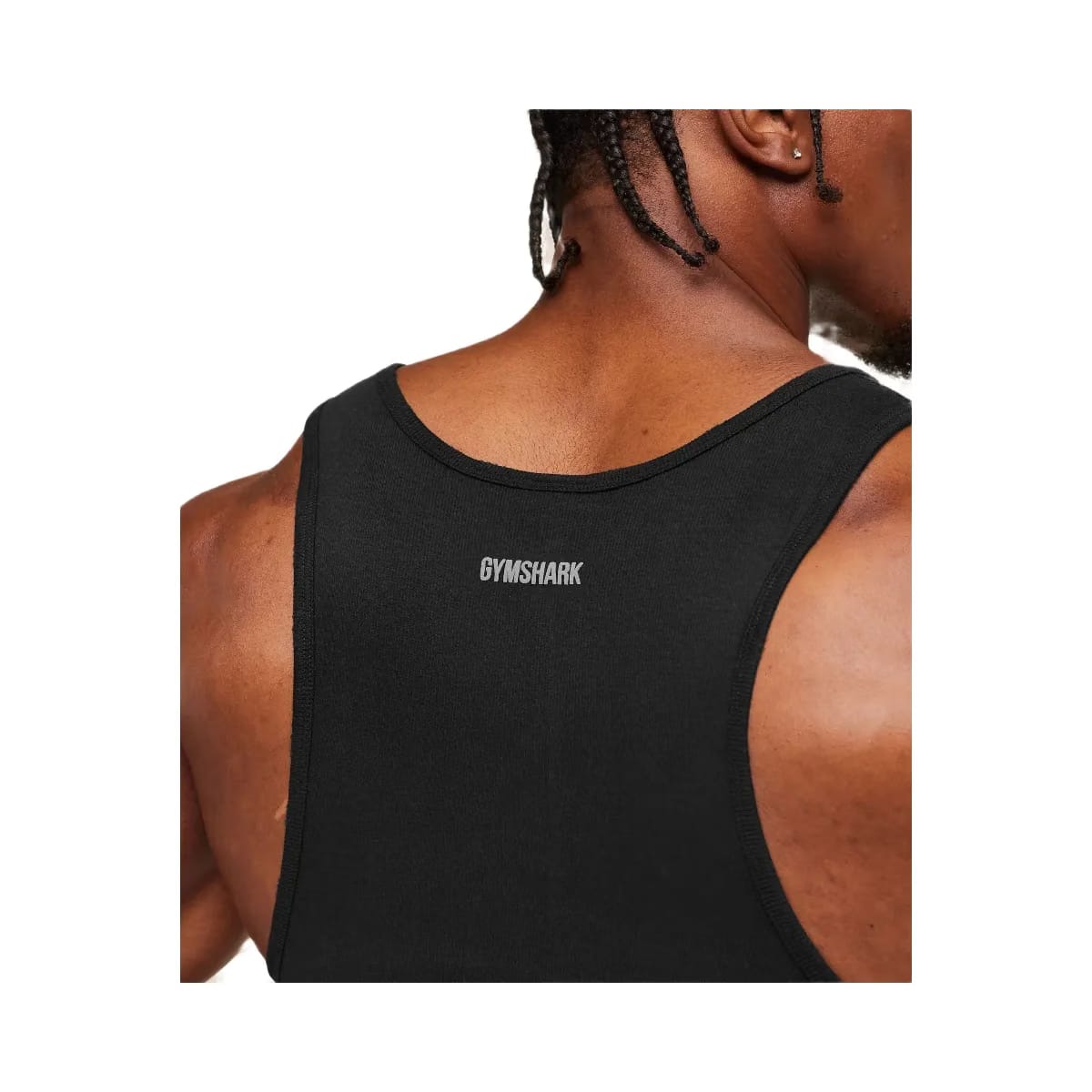Gymshark x CBUM Ribbed Tank - Black