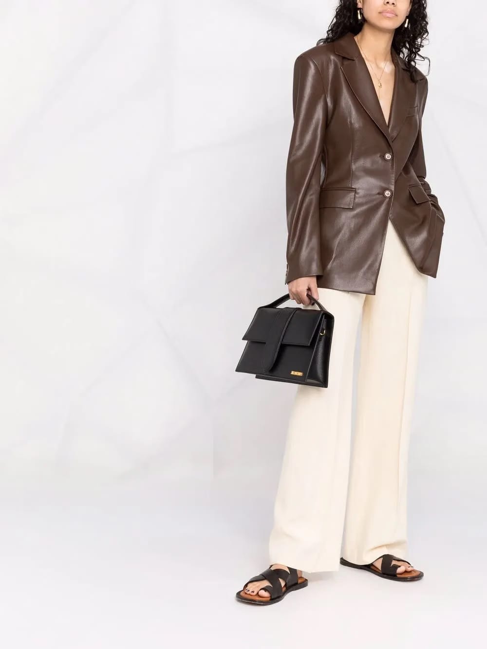 Le Bambinou logo-plaque tote bag