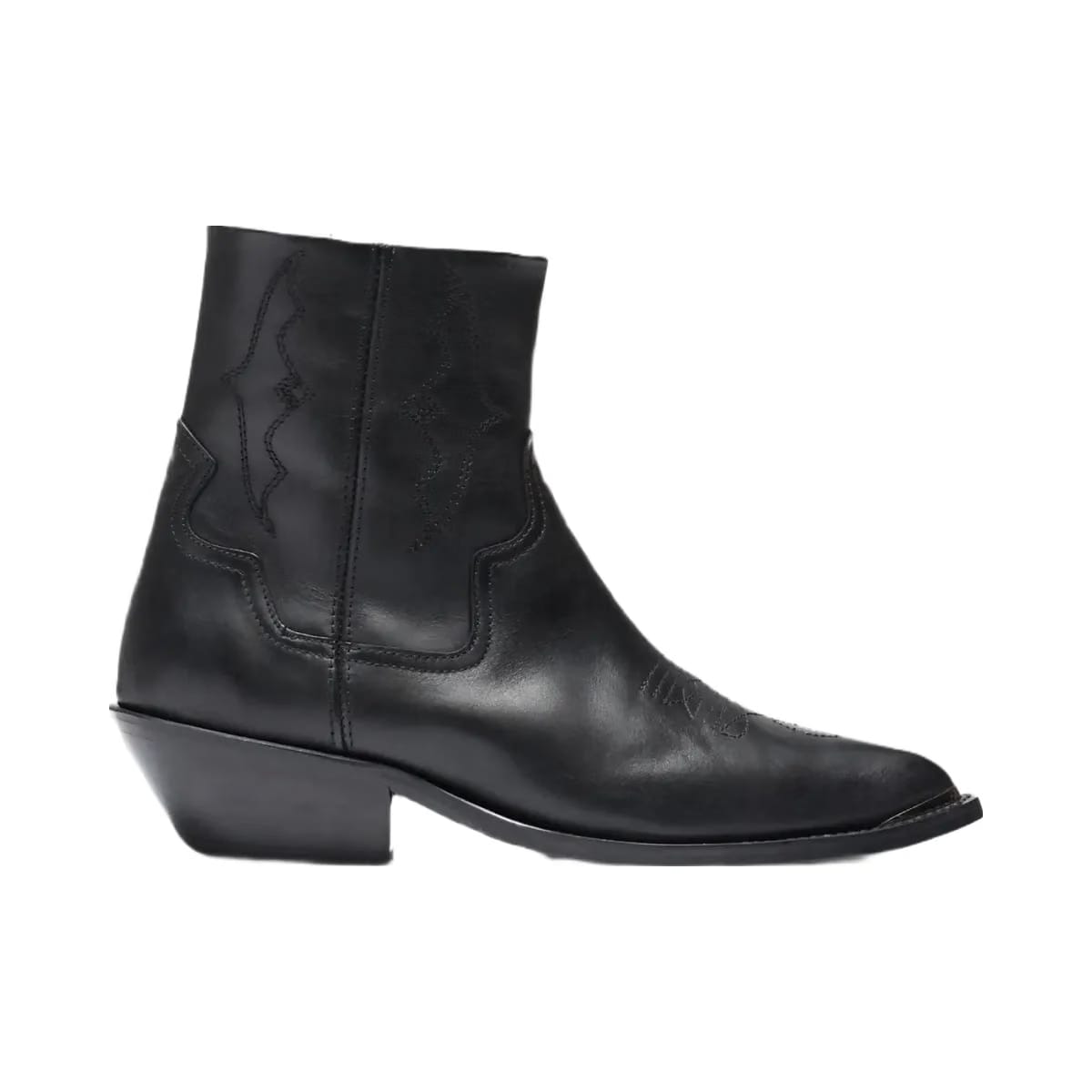Represent Michael Zip Boot Leather Black