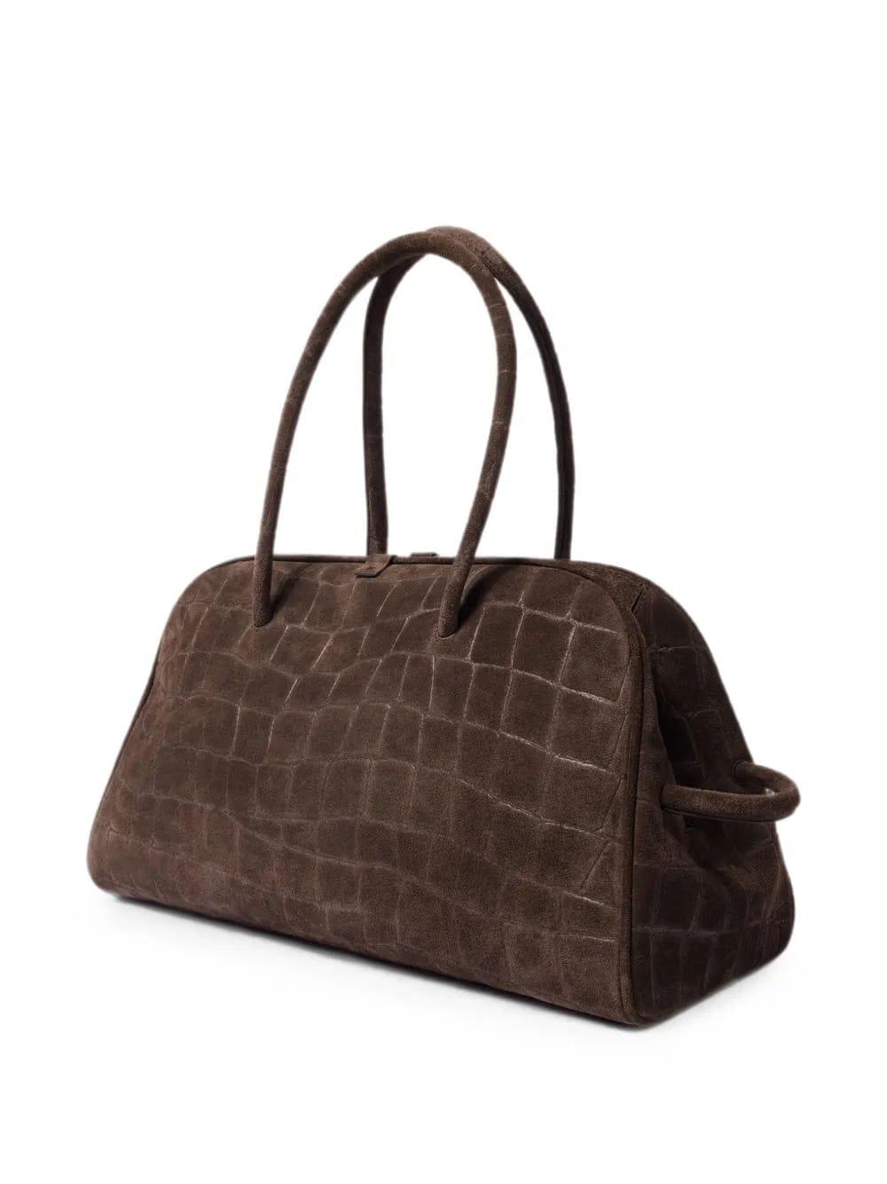 A Turismo crocodile-embossed knot-detail tote bag