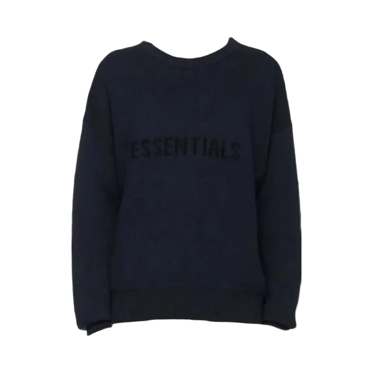 Essentials Fear Of God Essentials X Ssense Knit Sweater Dark Navy