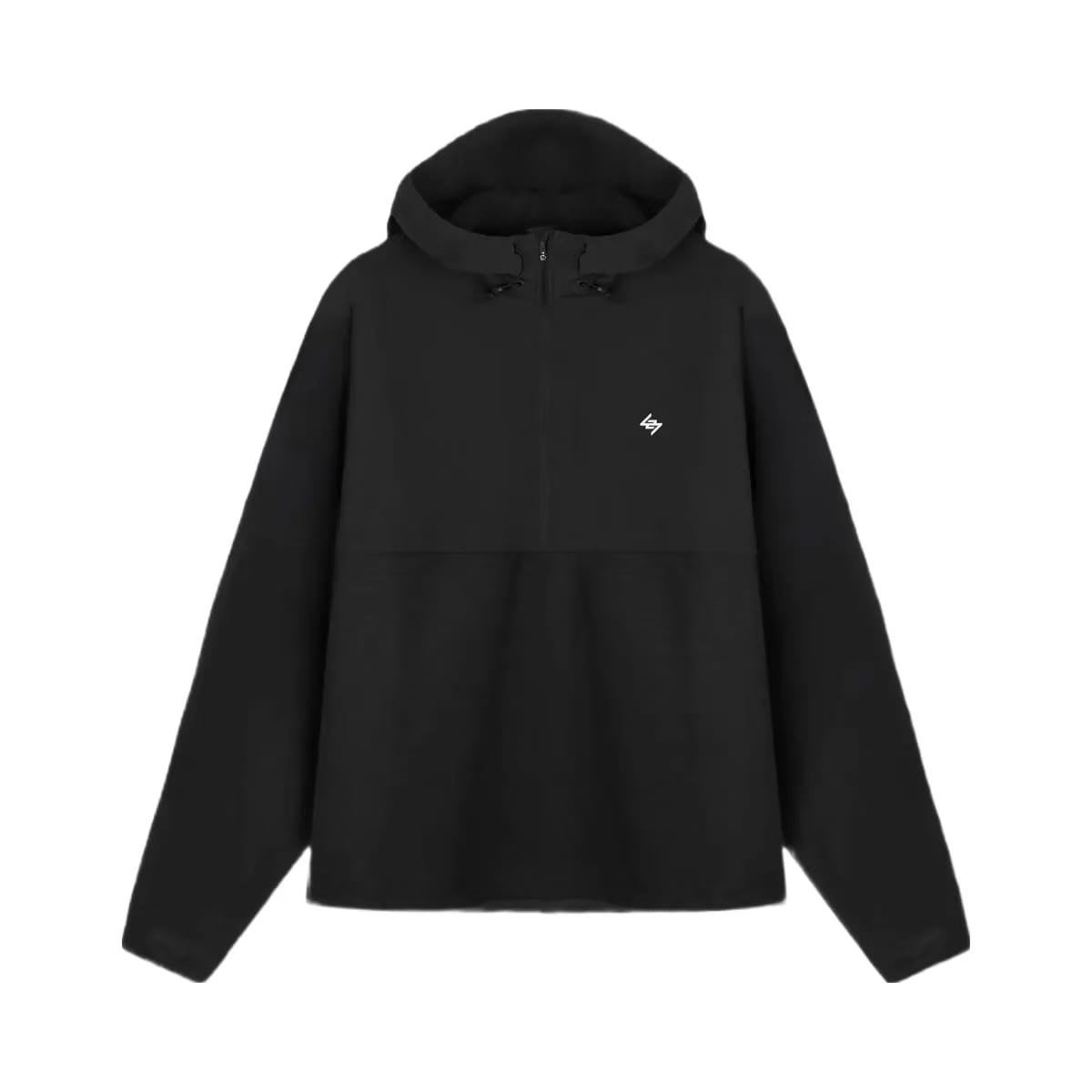 Represent 247 Hooded Quarter Zip Black