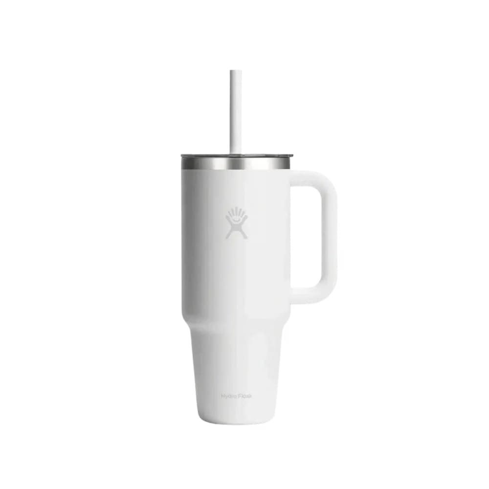 Hydro Flask 24 oz Travel White-Clear
