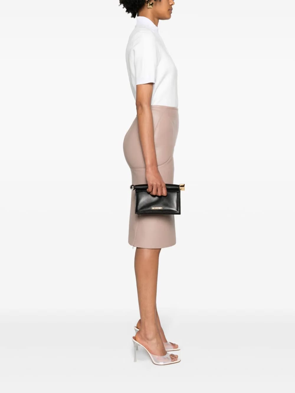 La Petite Pochette Rond Carré clutch bag