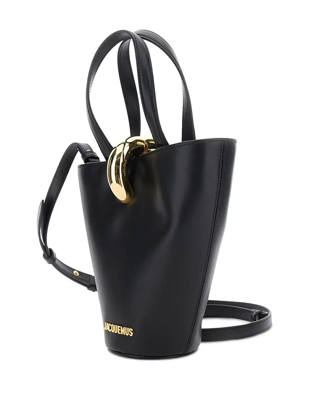 Le Petit Bamboula ring-top bucket bag