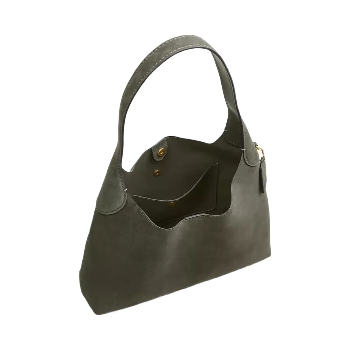 Coach Brooklyn Shoulder Bag 34 in Brass Olive